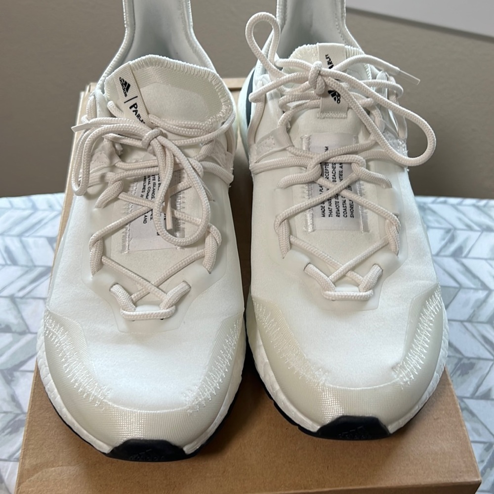 Adidas Parley Ultraboost 21 cream/white color. Size 9.5 men’s